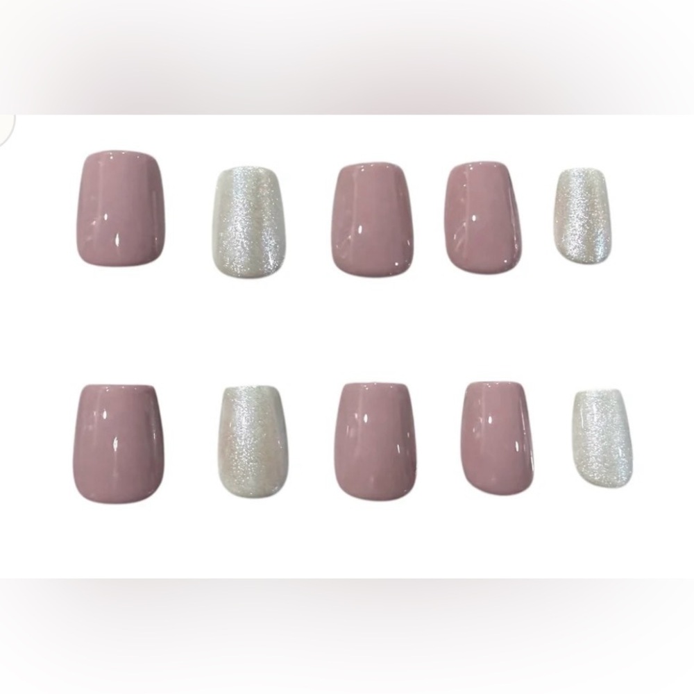 Premium handcrafted gel press on nails reusable & durable